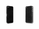 iPhone 4 carbon leather